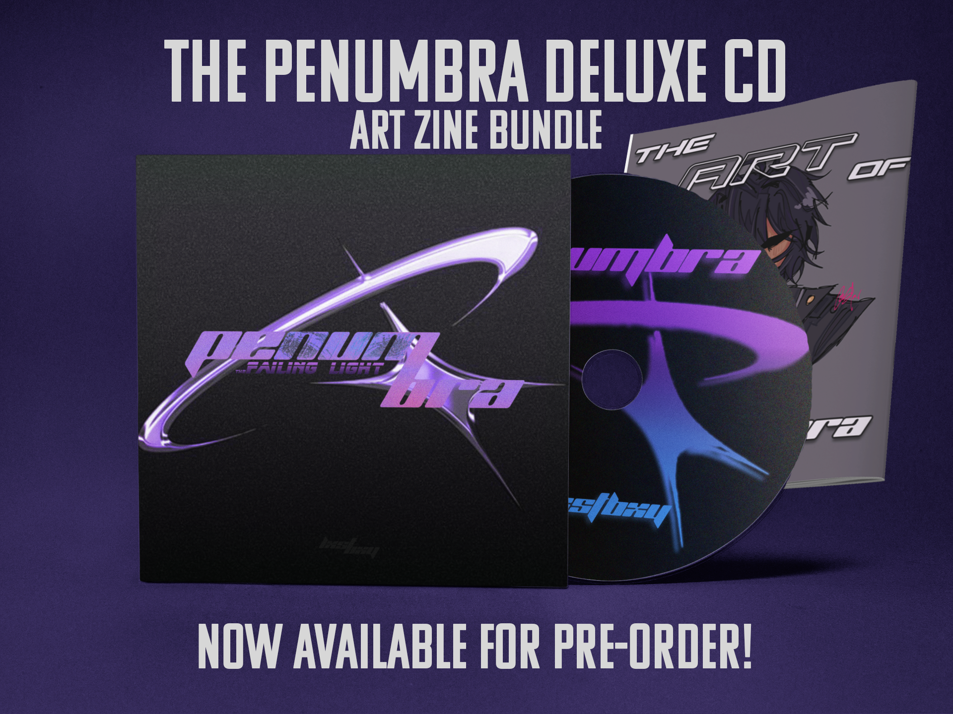 PENUMBRA Deluxe Edition CD BUNDLE with the ART OF PENUMBRA Zine (Signed) - Pre-Order